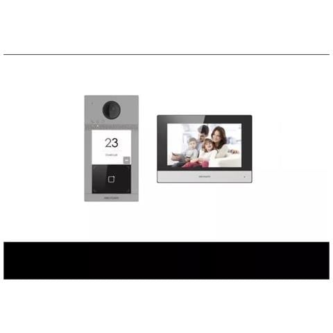 Kit videocitofono IP Villa - DS-KIS604-P (C) - Foto 1