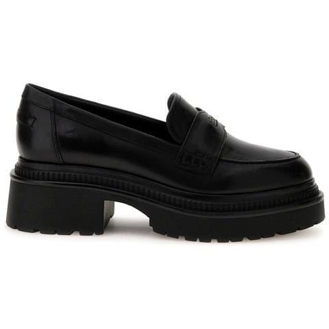 Finda Loafers Mocassino Pelle Scarpe Donna Nero Eu 36, Fltfin Lea14 Black - Foto 1