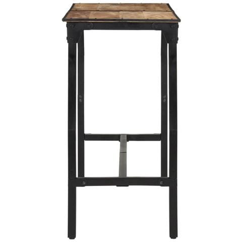 Tavolo da Bar 150x55x107 cm in Legno Grezzo Massello di Mango - Foto 2