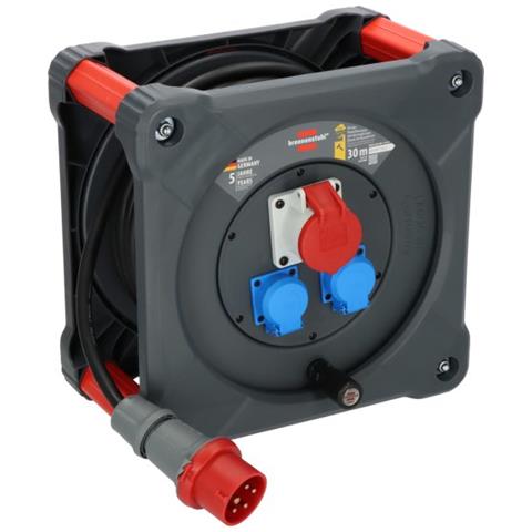 9222300110 bobina avvolgicavo 3 presa (e) AC 30 m - Foto 1