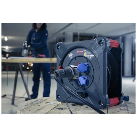 9222300110 bobina avvolgicavo 3 presa (e) AC 30 m - Foto 7