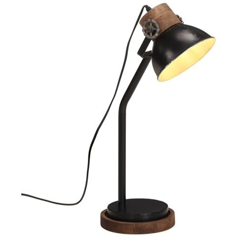 Lampada Da Scrivania 25 W Nera 18x18x60 Cm E27 - Foto 1