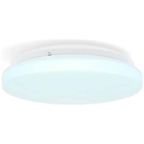 Plafoniera Rotonda Rgb Wi-fi Intelligente Ip44 1820lm 6500k, Bianco - Foto 1