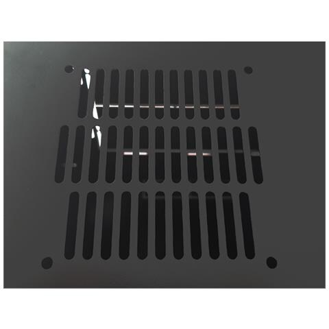 Armadio Rack 19" a Muro 6 Unità P. 600 mm Flat Pack Nero - Foto 11