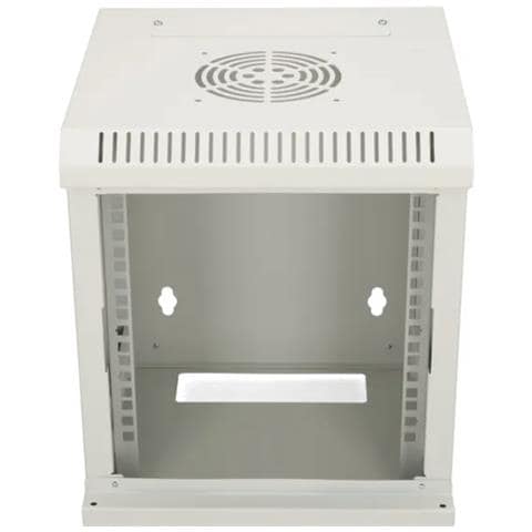 Extralink Armadio per montaggio su rack 6U 10"grigio a parete, Da parete, 6U, 60 kg, Lucchetti, Gestione dei cavi ottimizzata, Grigio - Foto 8