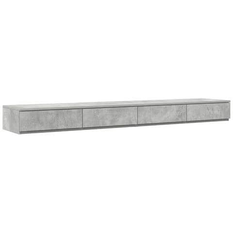 Cassetti per Letto Grigio Cemento 180x36,5x16,5 cm Legno Ingegnerizzato - Foto 1