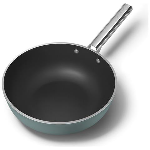 Padella Wok Da 30 Cm, Verde Smeraldo Opaco - Wof3002egm - Foto 7
