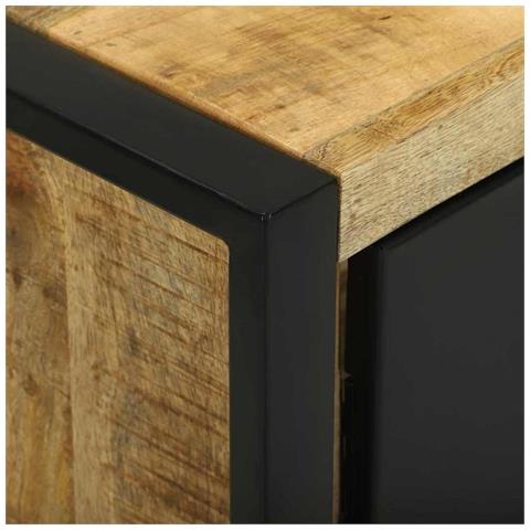 Set di mobili per il bagno 2 pcs Legno di mango massello - Foto 9