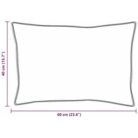 Cuscino con cuscino Bianco Cotone 130gsm 100% - Foto 9
