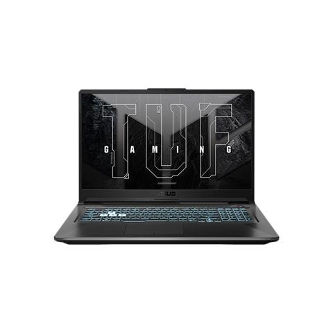 TUF Gaming A17 FA706NF-HX006W AMD Ryzen™ 5 7535HS Computer portatile 43,9 cm (17.3") Full HD 16 GB DDR5-SDRAM 512 GB SSD NVIDIA GeForce RTX 2050 Wi-Fi 6 (802.11ax) Windows 11 Home Tedesco Nero - Foto 1