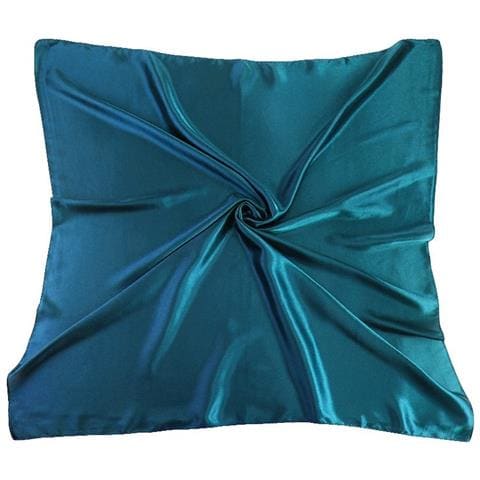 Foulard Quadrato Multifunzionale In Finta Seta: Accessorio Di Stile Versatile Blue - Foto 1