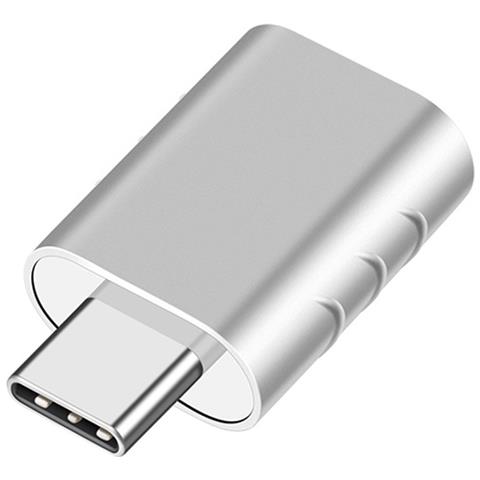 Adattatore Otg Da Type-c A Usb - Convertitore Ad Alta Velocità 10gbps Per Telefoni E Computer Silver - Foto 1