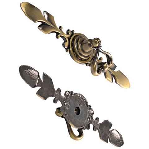 2 Maniglie Per Porte Di Mobili In Lega Di Zinco Vintage - Ferramenta Bronzo Antico - Foto 2