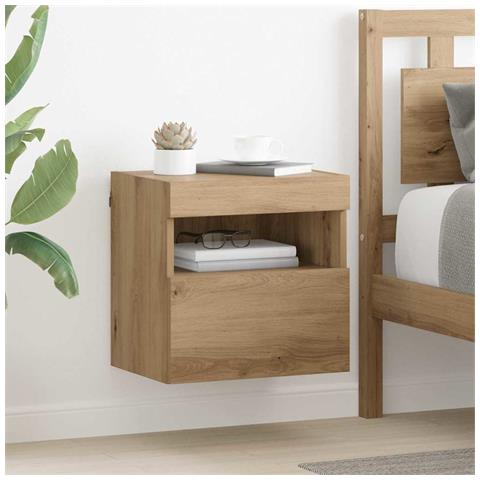 Mobile TV da parete Rovere artigianale 40 x 30 x 40 cm - Foto 2