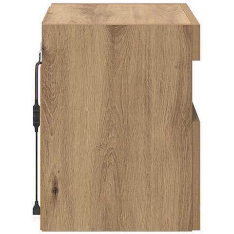 Mobile TV da parete Rovere artigianale 40 x 30 x 40 cm - Foto 9