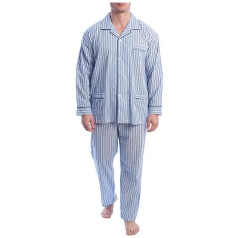 Pigiama Da Uomo In Popeline Di Cotone Klp5 - Foto 1