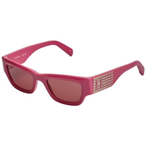 Occhiali Da Sole Rettangolari Avvolgenti Da Donna Kl6141s Con Montatura In Abs - Foto 1