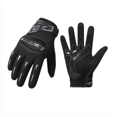 Guanti Da Moto Da Uomo Per Sport All'aria Aperta - Termici, Antivento E Compatibili Con Touchscreen Black Xl - Foto 1