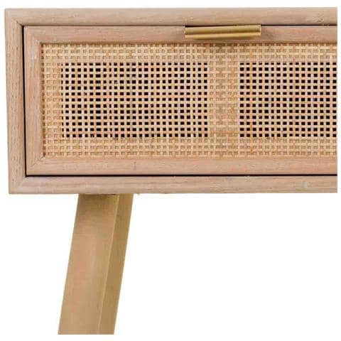 Mobile Da Ingresso In Legno E Rete Marrone 80x42x79h - Foto 8