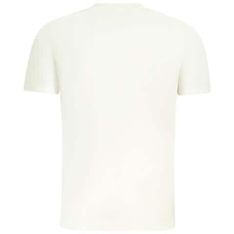 MAGLIETTA DA UOMO A MANICHE CORTE NORVEGIA 1963 BIANCA - Colore: Bianco, Taglia: XL - Foto 2