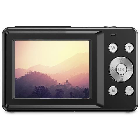 Fotocamera digitale Horizon DC915 con doppio schermo, risoluzione 4K 48MP, Zoom 18X, autonomia 120 min, scheda SD fino a 64 GB - Foto 2