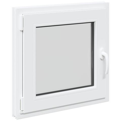 Finestra per Soffitta RISOR 60 x 60 cm PVC e Vetro Bianco - Foto 1