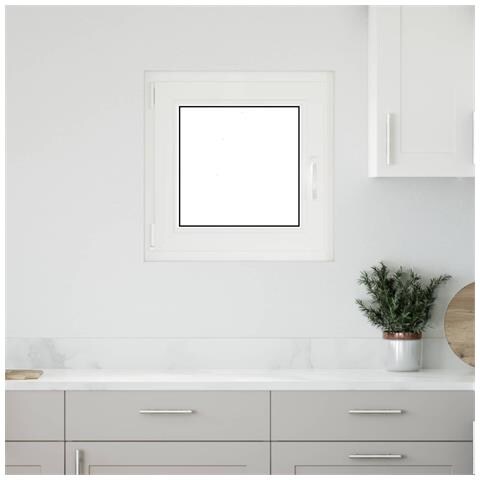 Finestra per Soffitta RISOR 60 x 60 cm PVC e Vetro Bianco - Foto 2