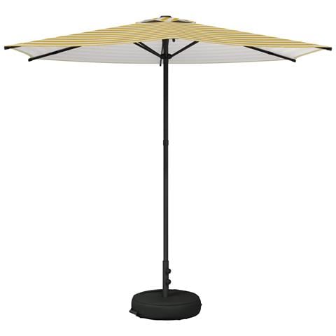 Ombrello da giardino 270 x 270 cm Poliestere Rettangolare - Foto 1