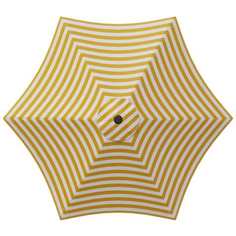 Ombrello da giardino 270 x 270 cm Poliestere Rettangolare - Foto 8