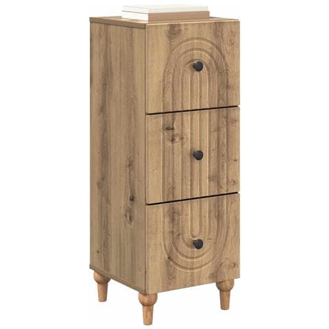 Mobile con Cassetti Rovere Artigianale 33 x 34,5 x 90 cm - Foto 2