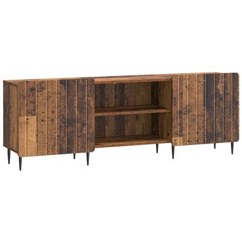Mobile TV Legno antico 150 x 31 x 52 cm Legno ingegnerizzato - Foto 1