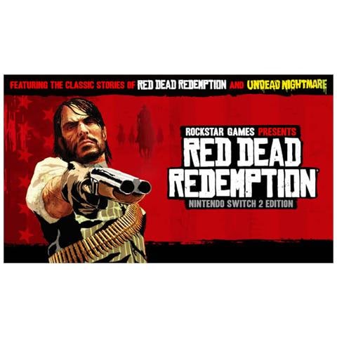 Red Dead Redemption: Nintendo Switch 2 Edition Edizione Nintendo Switch 2 Francese, Tedesca, ITA, ESP, Coreano, Russo, Cinese semplificato, Cinese tradizionale, BRA, Inglese - Foto 1