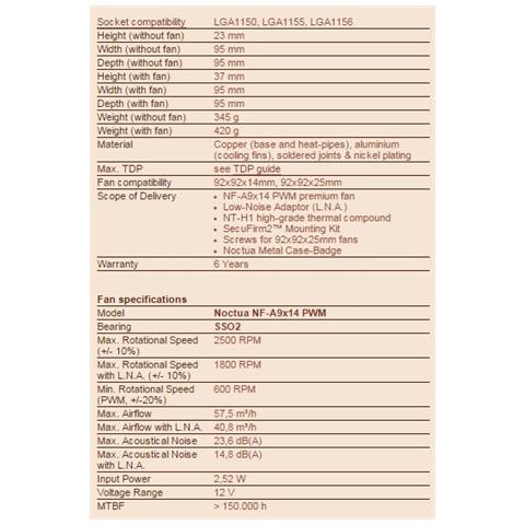 Dissipatore NH-L9I Per CPU Intel Socket LGA 1156 / 1155 / 1150 - Foto 9