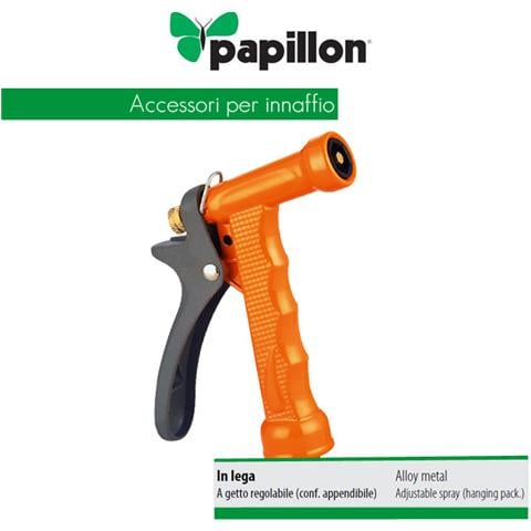 Pistola per irrigazione giardino lega di metallo getto regolabile - Foto 2