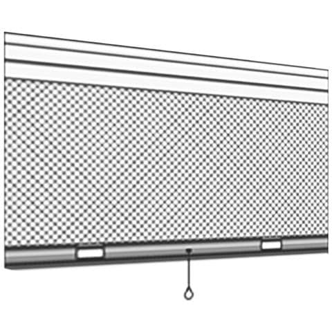 Zanzariera in kit per finestra in alluminio colore bianco 140x160 cm - Foto 2
