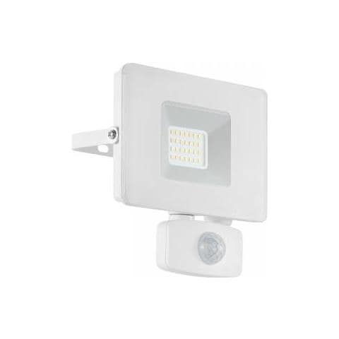 Lampada Da Parete Per Esterno Con Sensore Movimento Faedo 130 X 50 X 140 Mm Led - 20w - 1800 Lm - 5000k Cool White - 25.000 H - A+ Ip 44 Bianco - Foto 1