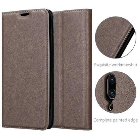 Cadorabo Custodia Compatibile Con Meizu 16s In Bruno Caffè - Coperchio Protettiva Con Chiusura Magnetica, Funzione Stand E Tasca Per Le Carte - Foto 2