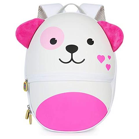 Boppi Tiny Trekker Zaino Da Viaggio Per Bambini - Zaino 4 Litri - Cane Rosa - Foto 1