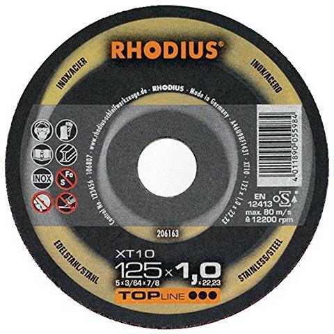 Abrasiva Rhodius Utensili Gmbh & Co. kg 206165 disco Diamantato F. Va, Spessore 1,5 mm Foro Rhodius 22,2 mm - Foto 1