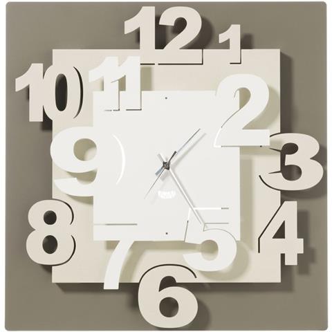 Orologio a muro Ziggurat Big 0OR3380C155 color beige - Foto 1