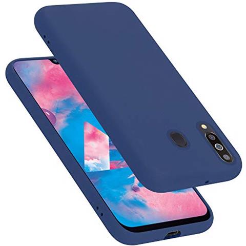 Custodia Compatibile Con Samsung Galaxy M30 / A40s In Liquid Blu - Coperchio Protettivo In Silicone Tpu Flessibile - Foto 1