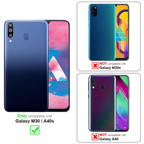 Custodia Compatibile Con Samsung Galaxy M30 / A40s In Liquid Blu - Coperchio Protettivo In Silicone Tpu Flessibile - Foto 11