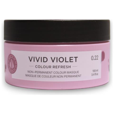 , Colour Refresh, Vegano, Maschera Crema Colorante Per Capelli, Per Rinfrescare Il Colore, 0.22 Vivid Violet, 100 Ml - Foto 1