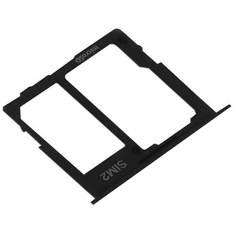 Slot Sostitutivo Scheda Samsung Galaxy A41 2x Nano Sim E Micro Sd Nero - Foto 8