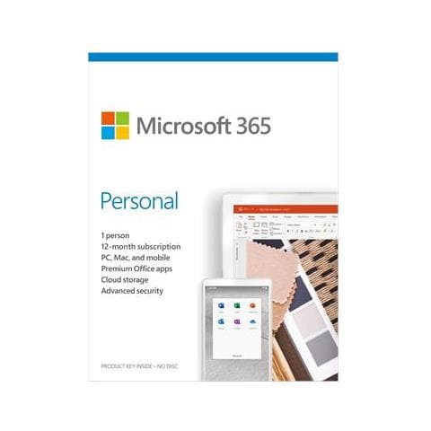 365 Personal Qq2-00989 1 Persona, Durata Della Licenza 1 Anno / i, Inglese, Senza Supporti, P6 - Foto 2