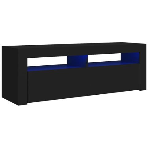 Mobile Porta TV con Luci LED Nero 120x35x40 cm - Foto 1