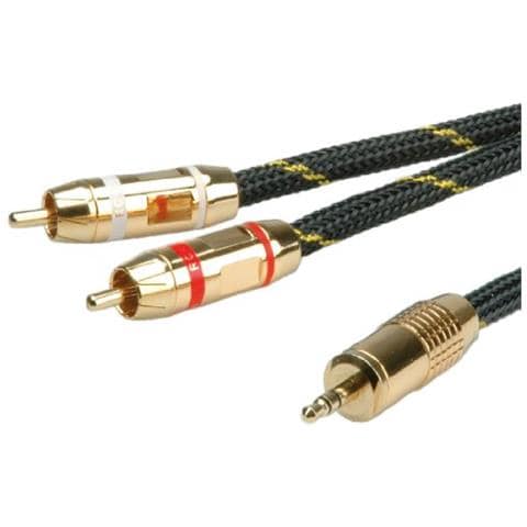 11.88.4273, 2,5m, 2 x RCA, 3.5mm - Foto 1