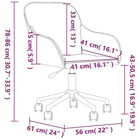 Sedie Da Pranzo Girevoli 2 Pz Marroni In Velluto - Foto 10