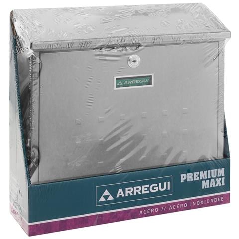 Premium Maxi E5617 Cassetta Postale Individuale In Acciaio, Di Grandi Dimensioni, Cassetta Della Posta Da Parete, (buste C4), Inox - Foto 3