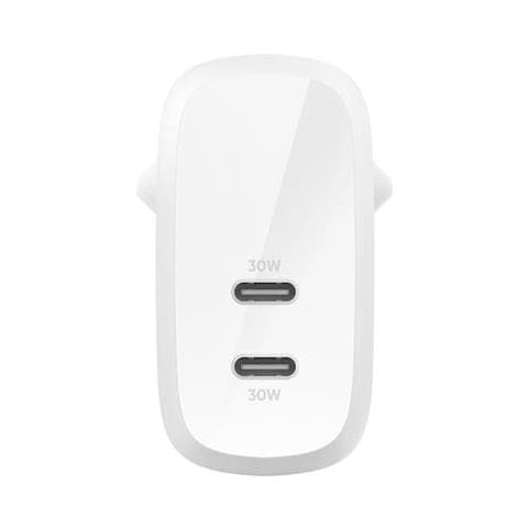 Adattatore Universale 60 W Confezione da 1 - 2 USB Type-C - Bianco - Foto 2